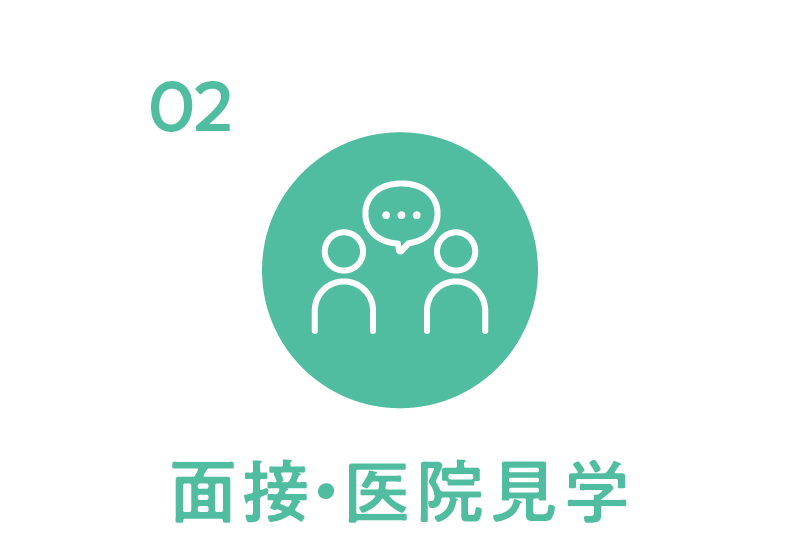面接・医院見学